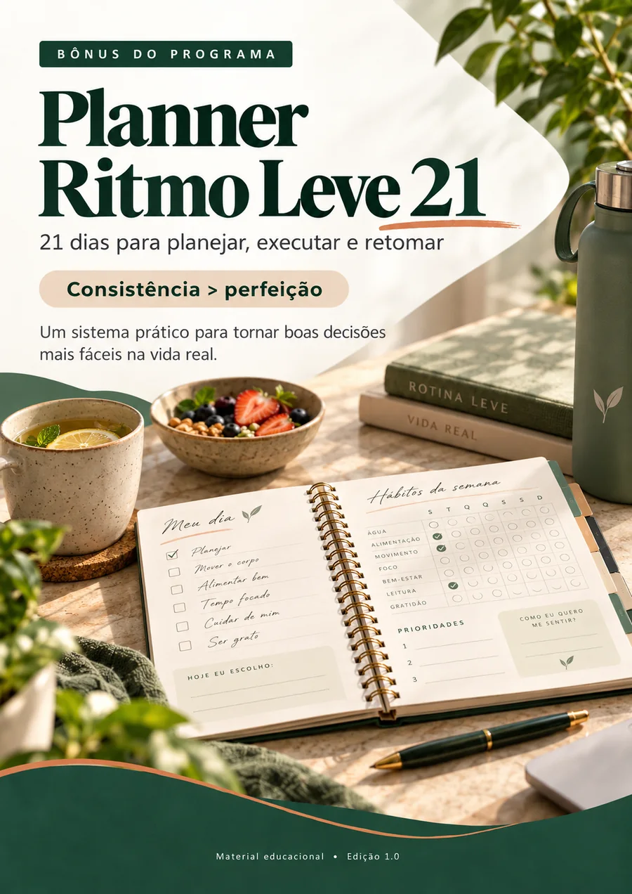 Capa Planner Ritmo Leve 21